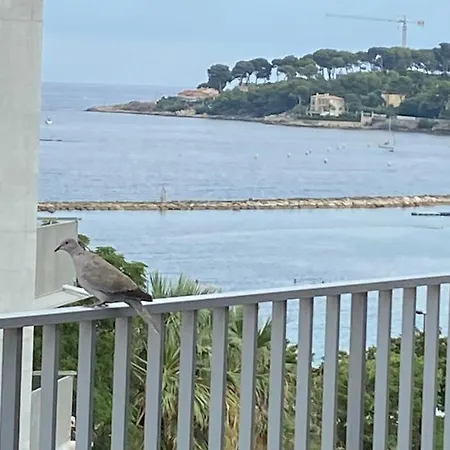 Appartement Luxe Vue Mer Au Pied Du Cap D'Antibes Apartament Antibes